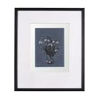Botanical sketchesVI (Blue) by Mercana Studio Hand Embellished Framed Art Print Matted under Glass by Mercana at Eve Furniture
