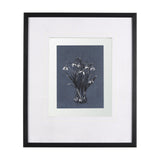 Botanical sketchesVI (Blue) by Mercana Studio Hand Embellished Framed Art Print Matted under Glass by Mercana at Eve Furniture