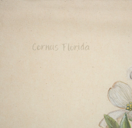 Botanical Study-Cornus Florida by Mercana Studio a Hand Embelished Textured Framed Art Print by Mercana at Eve Furniture