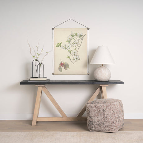 Botanical Study-Cornus Florida by Mercana Studio a Hand Embelished Textured Framed Art Print by Mercana at Eve Furniture