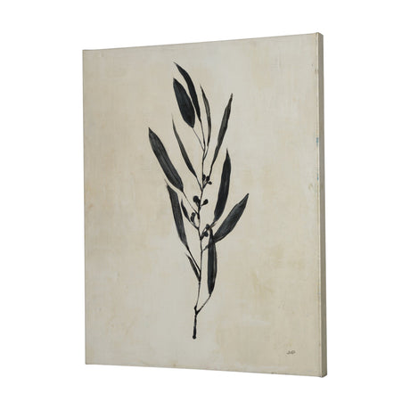 Botanical Study I by Julia Purinton a Hand Embellished Textured Canvas by Mercana at Eve Furniture