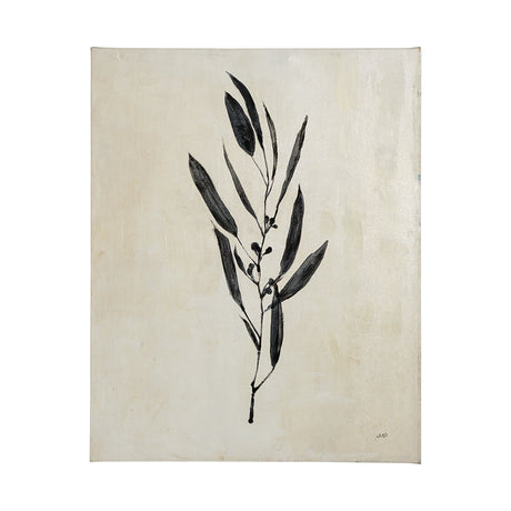 Botanical Study I by Julia Purinton a Hand Embellished Textured Canvas by Mercana at Eve Furniture