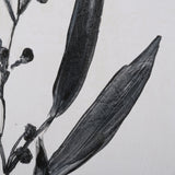 Botanical Study I by Julia Purinton a Hand Embellished Textured Framed Art Print Matted under Glass by Mercana at Eve Furniture