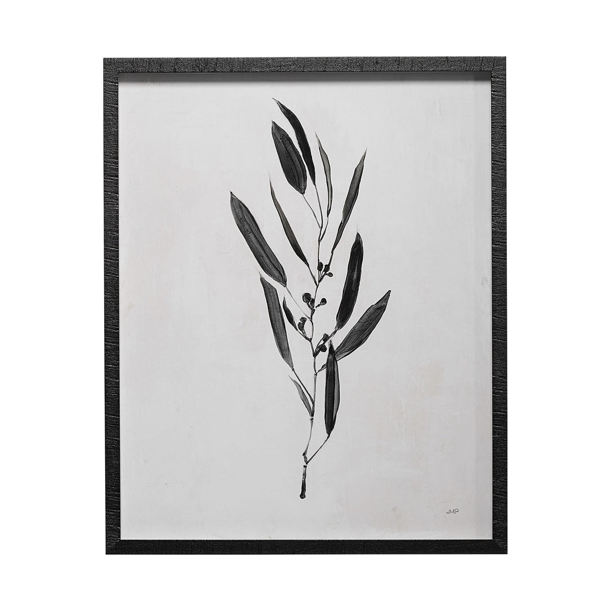 Botanical Study I by Julia Purinton a Hand Embellished Textured Framed Art Print Matted under Glass by Mercana at Eve Furniture