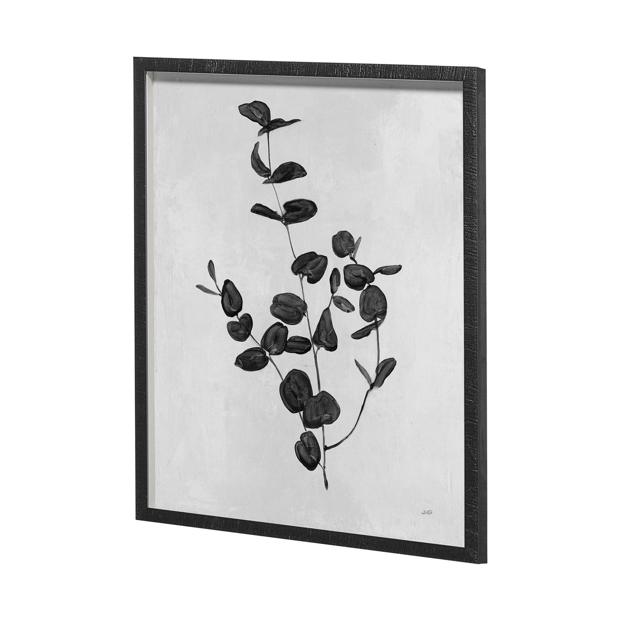 Botanical Study II by Julia Purinton a Hand Embellished Textured Framed Art Print Matted under Glass by Mercana at Eve Furniture