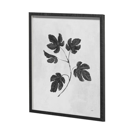 Botanical Study III by Julia Purinton Hand Embellished Textured Framed Art Print Matted under Glass by Mercana at Eve Furniture
