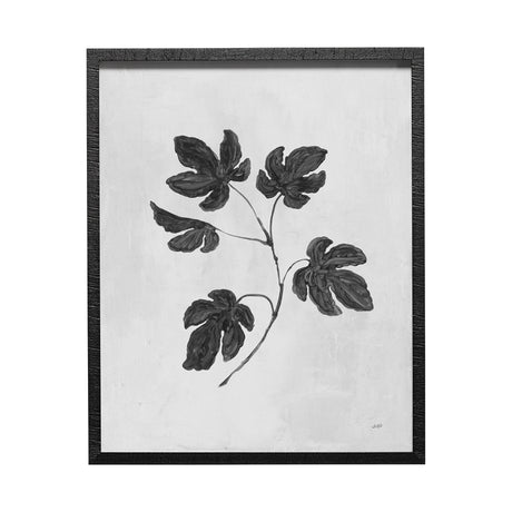 Botanical Study III by Julia Purinton Hand Embellished Textured Framed Art Print Matted under Glass by Mercana at Eve Furniture