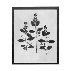Botanical Study IV by Julia Purinton a Hand Embellished Textured Framed Art Print Matted under Glass by Mercana at Eve Furniture