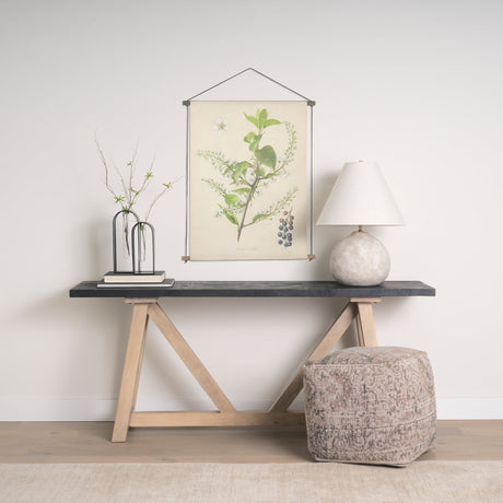 Botanical Study-Prunus Padus by Mercana Studio a Hand Embelished Textured Framed Art Print by Mercana at Eve Furniture