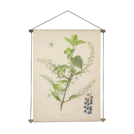Botanical Study-Prunus Padus by Mercana Studio a Hand Embelished Textured Framed Art Print by Mercana at Eve Furniture