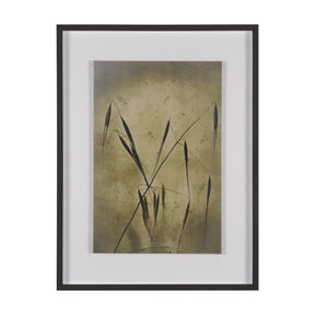 Botany Blades by Michael Banks a Hand Embellished Framed Photo Art Print Matted under Glass by Mercana at Eve Furniture