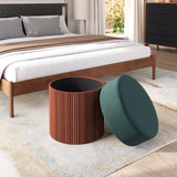 Boto Green Storage Ottoman by Zuomod at Eve Furniture