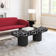 Botoia Black & White Bench by Zuomod at Eve Furniture