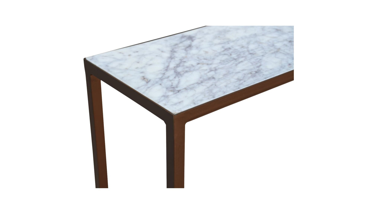 Bottego Console Table Antique Copper by Moe's Home at Eve Furniture