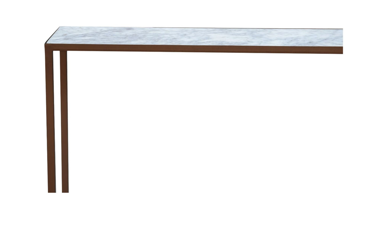 Bottego Console Table Antique Copper by Moe's Home at Eve Furniture