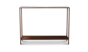 Bottego Console Table Antique Copper by Moe's Home at Eve Furniture