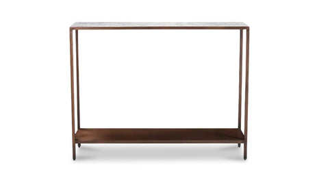 Bottego Console Table Antique Copper by Moe's Home at Eve Furniture