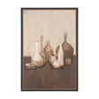 Bottled Perspective I by Mercana Studio Hand-Embellished Textured Framed Canvas Artwork by Mercana at Eve Furniture