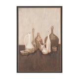 Bottled Perspective I by Mercana Studio Hand-Embellished Textured Framed Canvas Artwork by Mercana at Eve Furniture