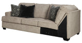 Bovarian Stone 2-Piece Left Arm Facing (LAF) Sectional by Ashley at Eve Furniture