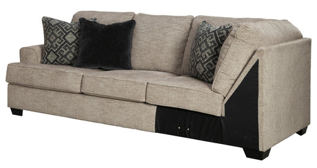 Bovarian Stone 2-Piece Left Arm Facing (LAF) Sectional by Ashley at Eve Furniture