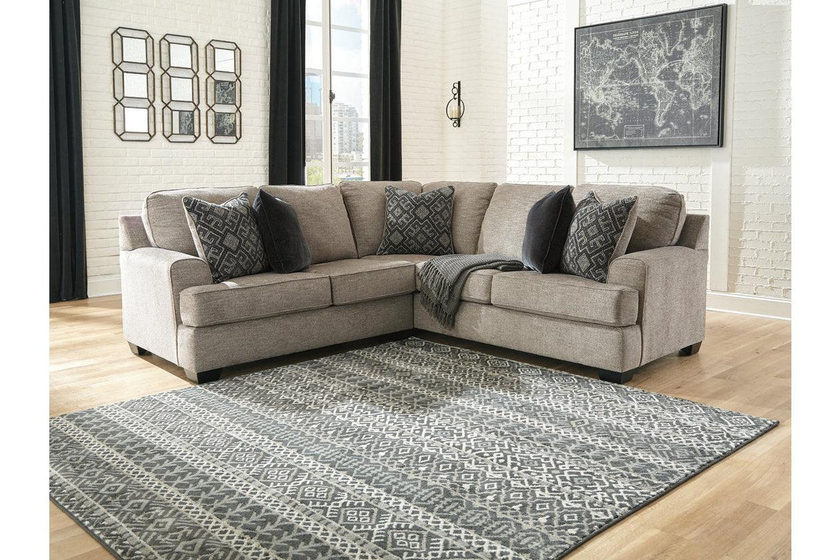 Bovarian Stone 2-Piece Sectional by Ashley at Eve Furniture