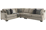 Bovarian Stone 3-Piece Left Arm Facing (LAF) Sectional by Ashley at Eve Furniture