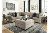 Bovarian Stone 3-Piece Left Arm Facing (LAF) Sectional by Ashley at Eve Furniture