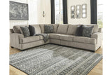 Bovarian Stone 3-Piece Left Arm Facing (LAF) Sectional by Ashley at Eve Furniture