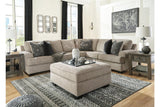 Bovarian Stone 3-Piece Right Arm Facing (RAF) Sectional by Ashley at Eve Furniture