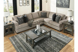 Bovarian Stone 3-Piece Right Arm Facing (RAF) Sectional by Ashley at Eve Furniture