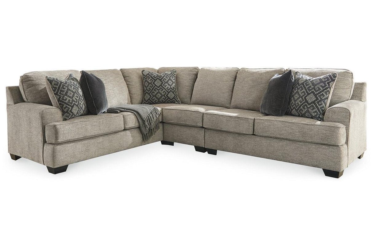 Bovarian Stone 3-Piece Sectional by Ashley at Eve Furniture