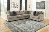 Bovarian Stone 3-Piece Sectional by Ashley at Eve Furniture