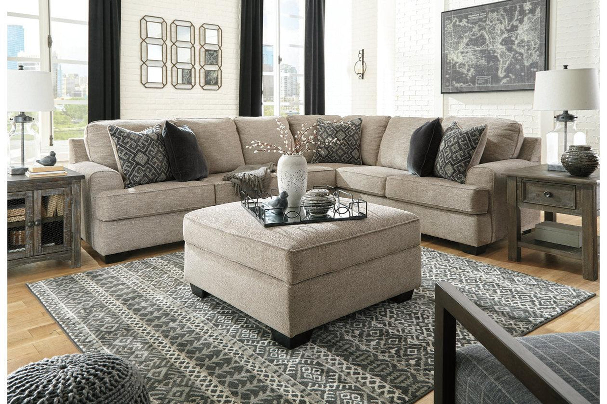 Bovarian Stone 3-Piece Sectional by Ashley at Eve Furniture