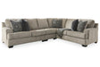 Bovarian Stone 3-Piece Sectional by Ashley at Eve Furniture
