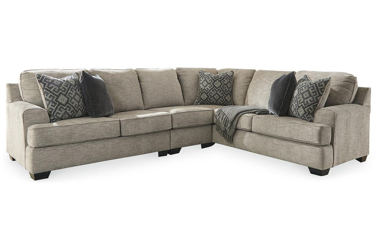 Bovarian Stone 3-Piece Sectional by Ashley at Eve Furniture