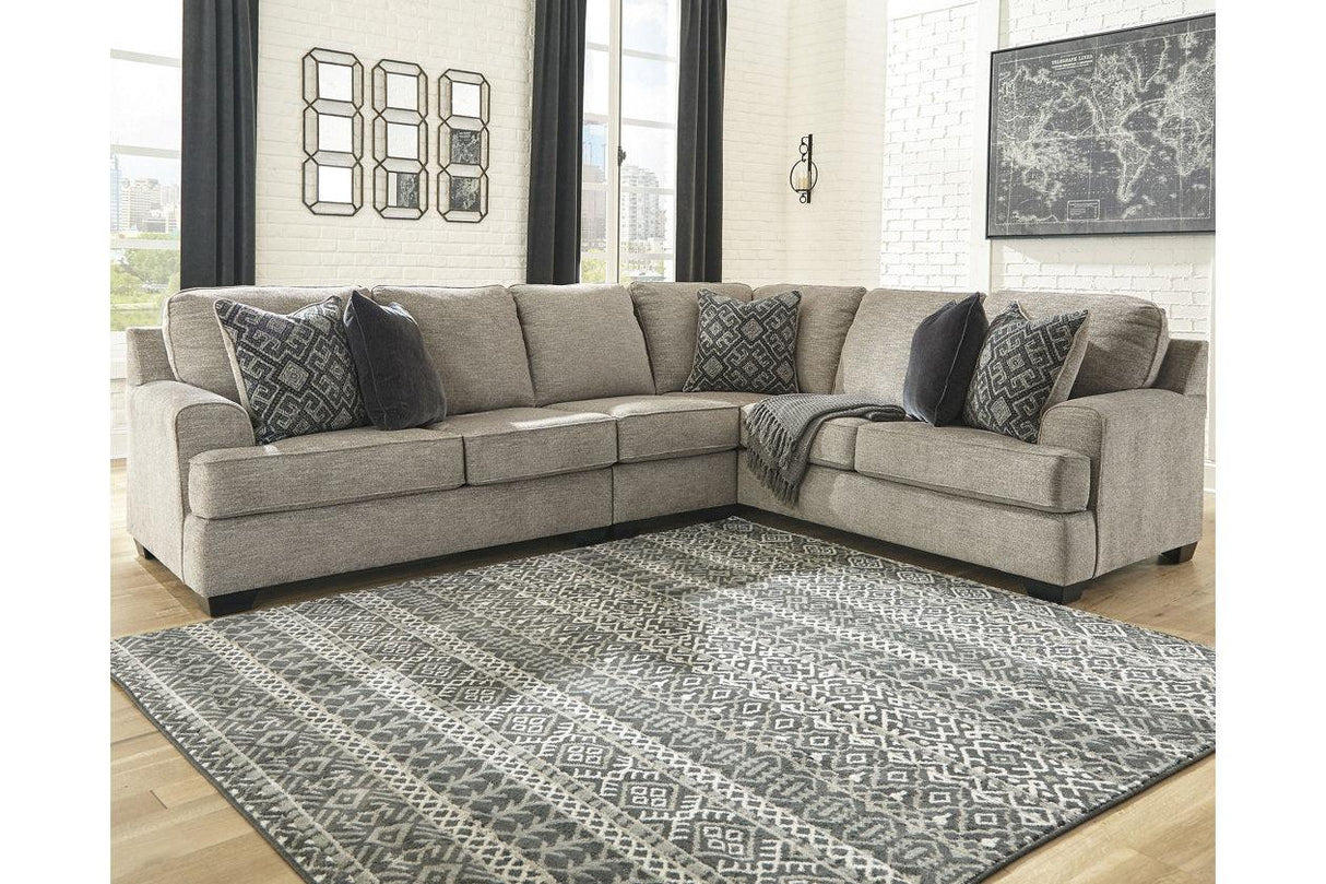 Bovarian Stone 3-Piece Sectional by Ashley at Eve Furniture