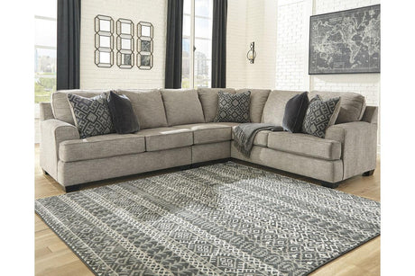 Bovarian Stone 3-Piece Sectional by Ashley at Eve Furniture