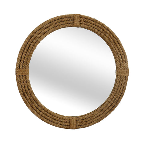 Bow Brown Wall Mirror by Crestview at Eve Furniture