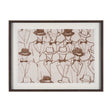 Bow Ties by Mercana Studio Hand-Embellished Framed Artwork Matted under Glass by Mercana at Eve Furniture
