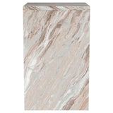 Bowdoin Gray Genuine Marble Accent Side Table by Coaster at Eve Furniture