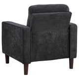 Bowen II 3-piece Steel Grey Fabric Upholstered Track Arm Sofa Set by Coaster at Eve Furniture