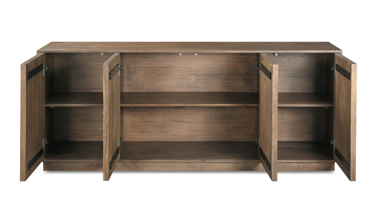 Bowen Sideboard Deep Brown by Moe's Home at Eve Furniture
