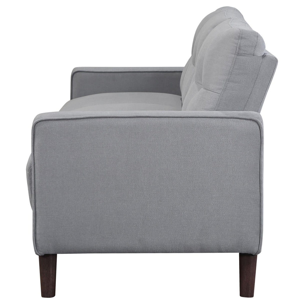 Bowen Upholstered Track Arm Tufted Sofa Grey by Coaster at Eve Furniture