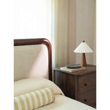 Bower Brown/Dark Brown King Bed by Moe's Home at Eve Furniture