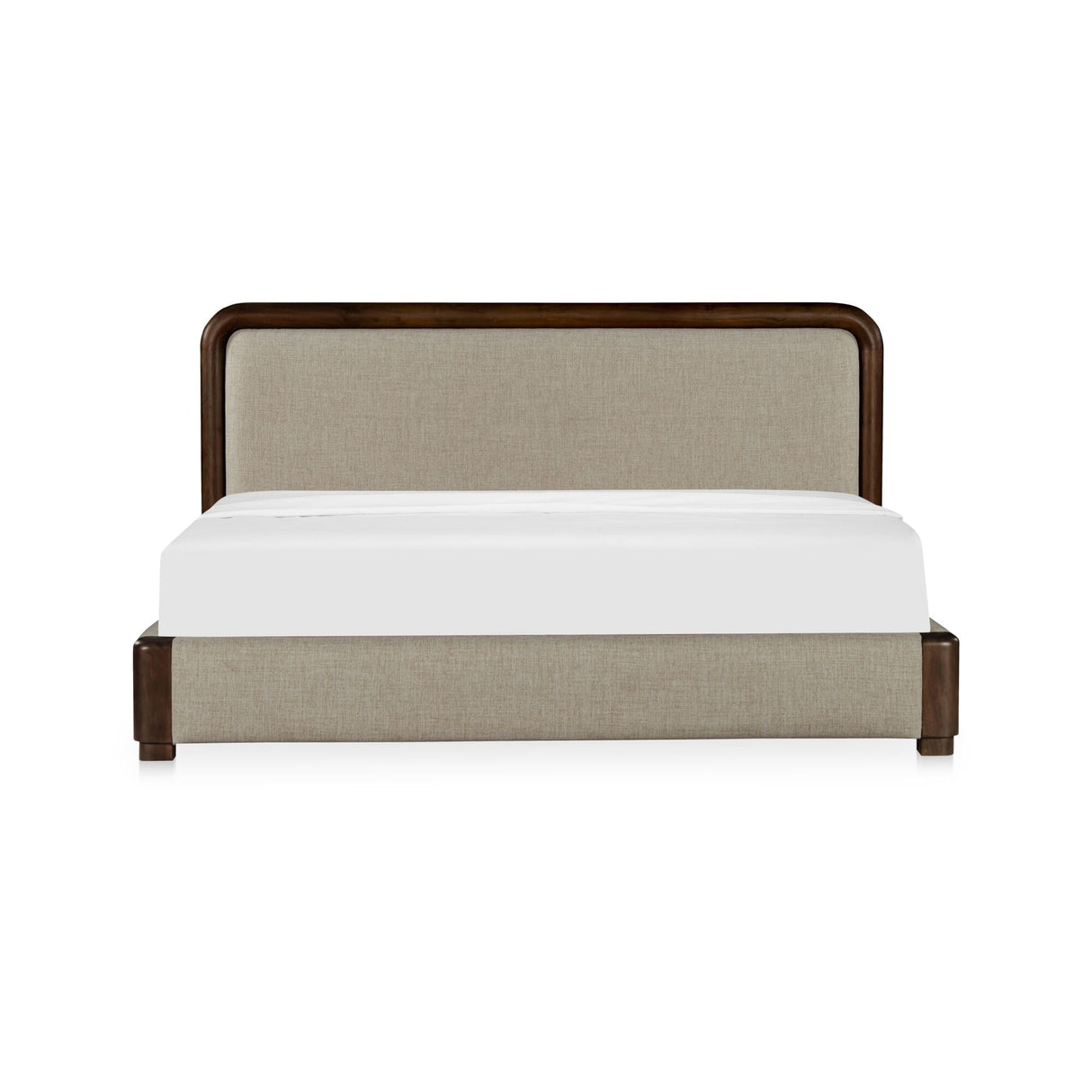 Bower Brown/Dark Brown King Bed by Moe's Home at Eve Furniture