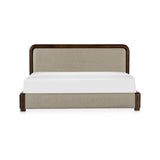Bower Brown/Dark Brown King Bed by Moe's Home at Eve Furniture