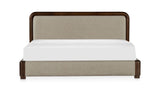 Bower King Bed Brown by Moe's Home at Eve Furniture
