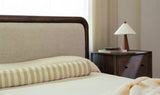 Bower King Bed Brown by Moe's Home at Eve Furniture