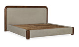 Bower King Bed Brown by Moe's Home at Eve Furniture